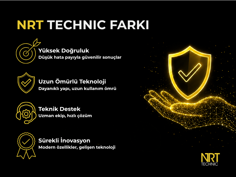 NRT Teknik altin analiz cihazlarinin farki